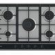 Haier Series 4 HAHG7W5XH Acciaio inox Da incasso 74.5 cm Gas 5 Fornello(i) 2