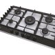 Haier Series 4 HAHG7W5XH Acciaio inox Da incasso 74.5 cm Gas 5 Fornello(i) 8