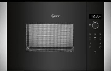 Neff HLAWD23N1F forno a microonde Nero Solo microonde Da incasso 20 L 800 W