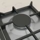 Neff T27CIQ8N0 piano cottura Nero, Acciaio inox Da incasso 75 cm Gas 5 Fornello(i) 6
