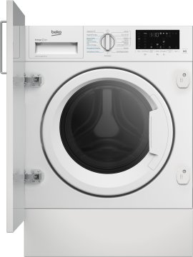 Beko WDI85DAW_IT: Lavasciuga da incasso, Capacità 8kg+5kg, classe D|A, colore bianco, Motore Inverter BPM