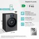 Samsung WF90F09C4SU3 lavatrice Caricamento frontale 9 kg 1400 Giri/min Argento 5