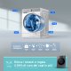 Samsung WF90F09C4SU3 lavatrice Caricamento frontale 9 kg 1400 Giri/min Argento 11