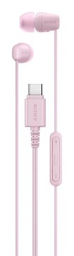 Sony IER-EX15C Auricolare Cablato In-ear Musica e Chiamate USB tipo-C Rosa