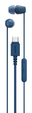 Sony IER-EX15C Auricolare Cablato In-ear Musica e Chiamate USB tipo-C Blu
