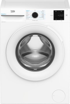 Beko b300 BMW10147EW: Lavatrice 10kg, classe A-10%, 1400giri, linea estetica NX, motore inverter, Display Touch, colore Bianco, oblò Bianco, tecnologia EnergySpin™, funzione a vapore