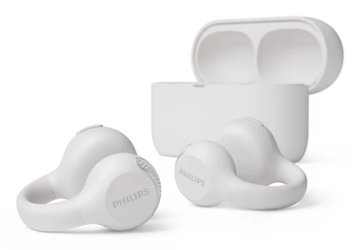 Philips 2000 series TAQ2000WT Auricolare True Wireless Stereo (TWS) clip auricolare, A orecchio aperto Musica e Chiamate Bluetooth Bianco