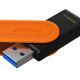 Kingston Technology DataTraveler 256GB Portable USB 3.2 Gen 1 Exodia S (Nero/Arancia) 3