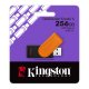 Kingston Technology DataTraveler 256GB Portable USB 3.2 Gen 1 Exodia S (Nero/Arancia) 4