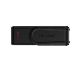 Kingston Technology DataTraveler 64GB Portable USB 3.2 Gen 1 Exodia S (Nero/Nero)