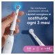 Oral-B Testine di Ricambio iO Gentle Care, testine rotonde originali, setole angolate per una rimozione più profonda della placca, testina più morbida, adatte a gengive sensibili, 3 14