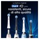 Oral-B Testine di Ricambio iO Series Ultimate Clean Black, testine rotonde di ricambio originali, con setole CrissCross per pulizia e rimozione della placca avanzate e in profondità, 3 15