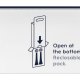 Oral-B Testine di Ricambio iO Series Ultimate Clean Black, testine rotonde di ricambio originali, con setole CrissCross per pulizia e rimozione della placca avanzate e in profondità, 3 6