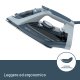Imetec Zerocalc Power, Ferro da Stiro a Vapore, 2200 W, Piastra Glide Ceramic, Doppia protezione anticalcare con Zerocalc 2X, Colpo Vapore 150 g 7