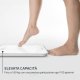Rowenta Classic 2.0, Bilancia Da Bagno, Schermo Invisibile Facile da Leggere, Bianco, BS1901 5