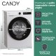 Candy ProWash 500, Lavatrice Carica Frontale 13 KG, 20% più efficente della classe A, 1400 giri, Bianco, Inverter, Vapore, Wi-Fi, Smart Wash, BR 413BL8-S 20