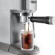 De’Longhi Dedica Duo EC890.M Macchina da Caffè Manuale Espresso, Cappuccino e Cold Brew, Compatibile con Polvere o Cialde E.S.E., Display Soft-Touch , Spegnimento Automatico, Serbatoio Estraibile 1.1L 5