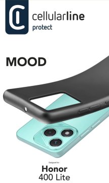 Cellularline Mood - Honor 400 Lite Custodia flessibile in gomma