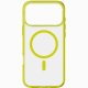 Cellularline Iconic Mag - iPhone 17 Pro Custodia trasparente con bordi colorati compatibile con ecosistema Magsafe 11