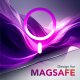 Cellularline Iconic Mag - iPhone 17 Pro Custodia trasparente con bordi colorati compatibile con ecosistema Magsafe 14