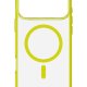 Cellularline Iconic Mag - iPhone 17 Pro Custodia trasparente con bordi colorati compatibile con ecosistema Magsafe 6