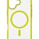Cellularline Iconic Mag - iPhone 17 Custodia trasparente con bordi colorati compatibile con ecosistema Magsafe 6