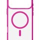 Cellularline Iconic Mag - iPhone 17 Pro Max Custodia trasparente con bordi colorati compatibile con ecosistema Magsafe 6