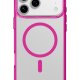 Cellularline Iconic Mag - iPhone 17 Pro Max Custodia trasparente con bordi colorati compatibile con ecosistema Magsafe 8