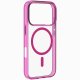 Cellularline Iconic Mag - iPhone 17 Pro Max Custodia trasparente con bordi colorati compatibile con ecosistema Magsafe 9