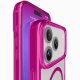 Cellularline Iconic Mag - iPhone 17 Pro Max Custodia trasparente con bordi colorati compatibile con ecosistema Magsafe 10