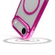 Cellularline Iconic Mag - iPhone Air Custodia trasparente con bordi colorati compatibile con ecosistema Magsafe 4