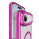 Cellularline Iconic Mag - iPhone Air Custodia trasparente con bordi colorati compatibile con ecosistema Magsafe 5