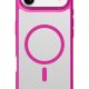 Cellularline Iconic Mag - iPhone Air Custodia trasparente con bordi colorati compatibile con ecosistema Magsafe 8