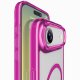 Cellularline Iconic Mag - iPhone Air Custodia trasparente con bordi colorati compatibile con ecosistema Magsafe 10