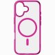 Cellularline Iconic Mag - iPhone 17 Custodia trasparente con bordi colorati compatibile con ecosistema Magsafe 11