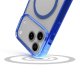 Cellularline Iconic Mag - iPhone 17 Pro Max Custodia trasparente con bordi colorati compatibile con ecosistema Magsafe 4