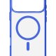 Cellularline Iconic Mag - iPhone 17 Pro Max Custodia trasparente con bordi colorati compatibile con ecosistema Magsafe 6