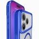 Cellularline Iconic Mag - iPhone 17 Pro Max Custodia trasparente con bordi colorati compatibile con ecosistema Magsafe 10