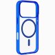 Cellularline Iconic Mag - iPhone 17 Pro Custodia trasparente con bordi colorati compatibile con ecosistema Magsafe 9