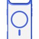 Cellularline Iconic Mag - iPhone Air Custodia trasparente con bordi colorati compatibile con ecosistema Magsafe 6
