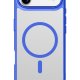 Cellularline Iconic Mag - iPhone Air Custodia trasparente con bordi colorati compatibile con ecosistema Magsafe 8
