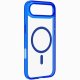 Cellularline Iconic Mag - iPhone Air Custodia trasparente con bordi colorati compatibile con ecosistema Magsafe 9