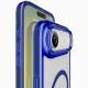 Cellularline Iconic Mag - iPhone Air Custodia trasparente con bordi colorati compatibile con ecosistema Magsafe 10