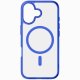 Cellularline Iconic Mag - iPhone 17 Custodia trasparente con bordi colorati compatibile con ecosistema Magsafe 11