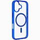 Cellularline Iconic Mag - iPhone 17 Custodia trasparente con bordi colorati compatibile con ecosistema Magsafe 9