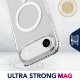 Cellularline Ultra Strong Mag - iPhone Air Custodia ultra protettiva trasparente con bordi rinforzati in materiale anti-shock, progettata per assorbire gli impatti 3