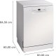 Bosch Serie 2 SMS2HTW06E lavastoviglie Libera installazione 13 coperti C 11