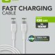 Cellularline USB-C Cable 5A 100W - 120 cm Cavo 5A da USB-C a USB-C da 120 cm per ricarica e sincronizzazione dati 3