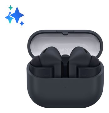 Samsung Galaxy Buds3 FE, Auricolari Wireless, Audio 360, Gemini AI, Nero