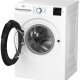 Beko b300 BMWU3821W Lavatrice 8kg, Classe A, 1200giri, colore bianco, tecnologia EnergySpin™, cassetto detersivo autopulente 9